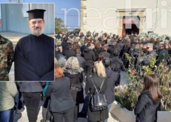 Ράγισαν και οι πέτρες στην κηδεία του 19χρονου αλεξιπτωτιστή – Απέδιδε τιμές άγημα της 1ης ΜΑΛ