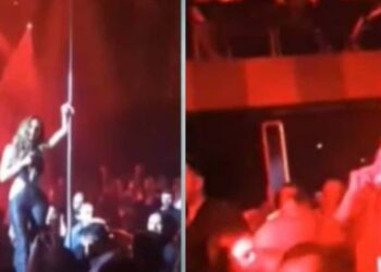 Η κίνηση της Βανδή προς τον Μπισμπίκη που έφερε τον χαμό στα μπουζούκια – Γύρισε προς το μέρος του και