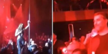 Alldaynews.gr Η κίνηση της Βανδή προς τον Μπισμπίκη που έφερε τον χαμό στα μπουζούκια – Γύρισε προς το μέρος του και