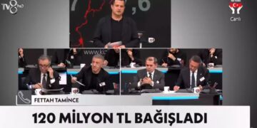 Σεισμός στην Τουρκία: Πάνω από 114 δισ. τουρκικές λίρες έχουν συγκεντρωθεί στον τηλεμαραθώνιο