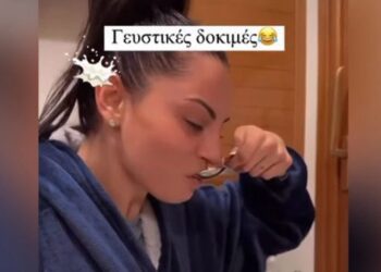 Η Αλεξανδράκη δοκίμασε το μητρικό γάλα της Ιωάννας Τούνη και προκάλεσε αντιδράσεις στα social media (video)