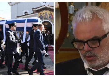 Κηδεία Μάριου Τουρούτσικα: «Η Ελλάδα δεν μου χρωστάει, εγώ χρωστάω» – Ράγισε καρδιές ο επικήδειος του πατέρα του