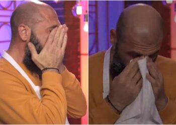MasterChef: Ξέσπασε σε κλάματα ο Παναγιώτης μιλώντας για τα παιδιά του (video)