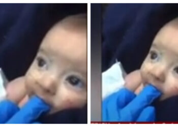 Σεισμός Τουρκία-Δάκρυσαν Όλοι! Μωρό που σώθηκε πιπιλάει το δάχτυλο του Έλληνα διασώστη[video]