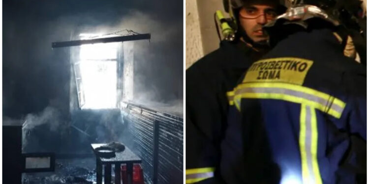 Θάσος: Στο νοσοκομείο με εγκαύματα 11χρονος με τη γιαγιά του – Πήρε φωτιά αποθήκη που διέμεναν