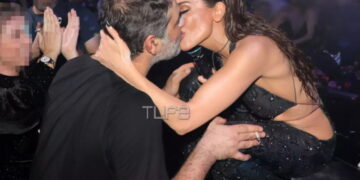 Δέσποινα Βανδή σε Βασίλη Μπισμπίκη: «Και να μην ήμουν ερωτευμένη, απόψε θα σε ερωτευόμουν» – Αποκλειστικό βίντεο