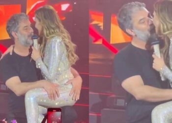 Δέσποινα Βανδή: Ο Βασίλης Μπισμπίκης ανέβηκε στην πίστα και έδωσε… ρέστα – Το ζεϊμπέκικο και το φιλί