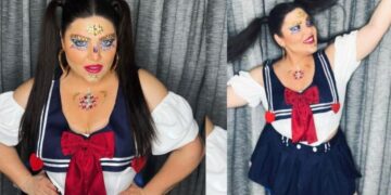 Η Δανάη Μπάρκα «ντύθηκε» Sailor Moon και μοίρασε εγκεφαλικά στον αντρικό πληθυσμό (φωτο, video)