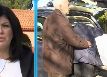 Alldaynews.gr Συντετριμμένη η Μαίρη Παναγάκου: Σε κλίμα οδύνης η κηδεία του γιου της, το σπαρακτικό «αντίο»