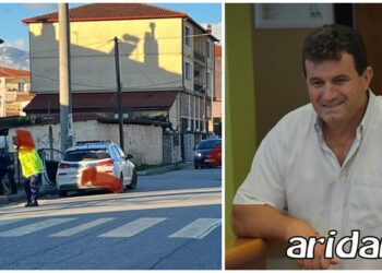 Τραγωδία ανήμερα της γιορτής του: Διευθυντής σχολείου σκοτώθηκε μπροστά στους μαθητές του στην Αριδαία (φωτο)