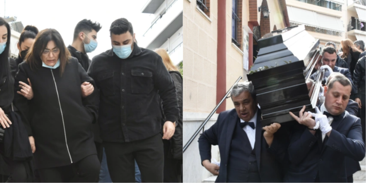 Σταύρος Παντελίδης: Θρήνος στην κηδεία του πατέρα του Παντελή Παντελίδη