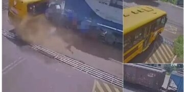 Νέα τραγωδία: Τρένο παρέσυρε σχολικό λεωφορείο σκοτώνοντας δύο μαθήτριες (video)