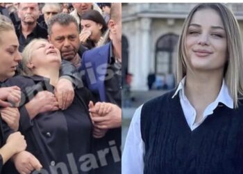 «Όχι κοριτσάρα μου, όχι ξανθούλα μου»: Σπαραγμός απο τη μητέρα της Κλαούντια στην κηδεία της[video]