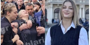«Όχι κοριτσάρα μου, όχι ξανθούλα μου»: Σπαραγμός απο τη μητέρα της Κλαούντια στην κηδεία της[video]