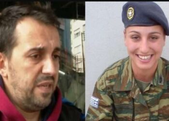 «Αφήνεις δυο μωρά ορφανά να κλαίνε μέσα στη νύχτα»: Συγκλονίζει ο σύζυγος της στρατιωτικού που σκοτώθηκε στα Τέμπη