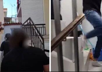 Αγία Βαρβάρα: Καρέ -καρέ η έφοδος της Δίωξης Ναρκωτικών σε σπίτια – Οκτώ συλλήψεις, ο ένας πήδηξε από μπαλκόνι