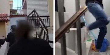 Alldaynews.gr Αγία Βαρβάρα: Καρέ -καρέ η έφοδος της Δίωξης Ναρκωτικών σε σπίτια – Οκτώ συλλήψεις, ο ένας πήδηξε από μπαλκόνι