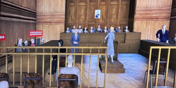 Δίκη Πισπιρίγκου: Το ”Τερμάτισε” ο  Ευαγγελάτος-Μπήκε μέσα στην αίθουσα![video]