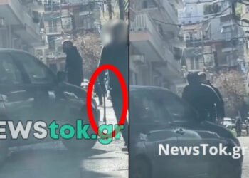 Παραλίγο μακελειό στη Θεσσαλονίκη: Πήγε να του επιτεθεί με τσεκούρι στη μέση του δρόμου (video)
