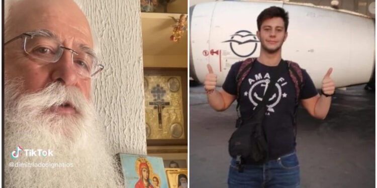 Τραγωδία στα Τέμπη: Ο Μητροπολίτης Δημητριάδος προσεύχεται στο TikTok για τον 20χρονο τραυματία από το πρώτο βαγόνι