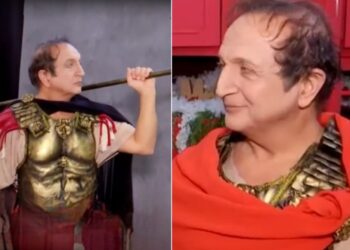 Σπύρος Μπιμπίλας: «Όποιος δεν βλέπει ότι μοιάζω με τον Μέγα Αλέξανδρο είναι τυφλός»