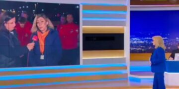 Alldaynews.gr Θεσσαλονίκη: Λύγισε στη σύνδεση και πάγωσε την Αγγελική Νικολούλη (video)