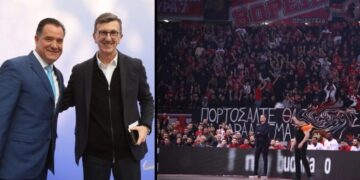 Alldaynews.gr Άδωνις εναντίον οπαδών του Ολυμπιακού για Πορτοσάλτε: «Εμετικό το πανό, δικαίωμά του να μιλάει χωρίς να φοβάται οτι θα τον ξυλοφορτώσουν»