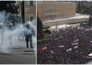 Alldaynews.gr Φοίβος Δεληβοριάς για δακρυγόνα στο Σύνταγμα: «Πρωτοποριακός τρόπος να πεις συγγνώμη για την εγκληματική τραγωδία»