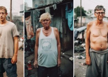 Εξαθλιωμένοι και πάμφτωχοι: Γκέιτς, Τραμπ, Μακ και Μπέζος όπως δεν τους έχεις φανταστεί