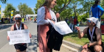 Θεσσαλονίκη: Τερμάτισε στον Μαραθώνιο και έκανε πρόταση γάμου (φωτο, video)