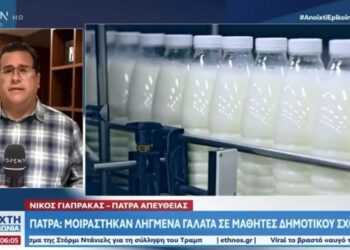 Έδωσαν ληγμένα γάλατα σε παιδιά δημοτικού σχολείου (video)