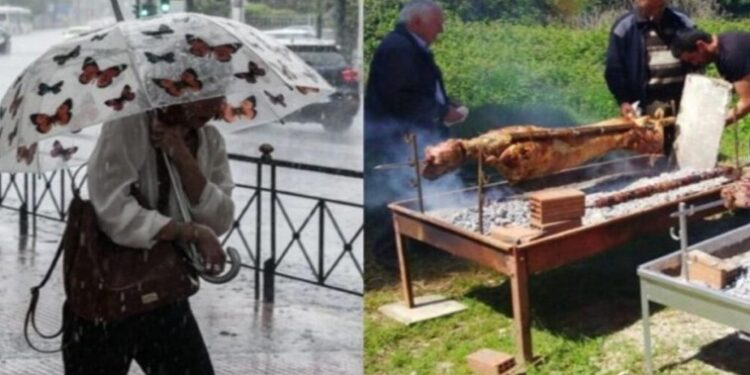 Άσχημα Νέα: Με καταιγίδες και η Κυριακή του Πάσχα – Πού θα έχει έντονα φαινόμενα