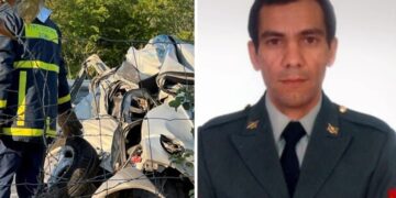 Θρήνος για τον 38χρονο Λοχία που σκοτώθηκε στα Τρίκαλα μαζί με τη σύζυγό του