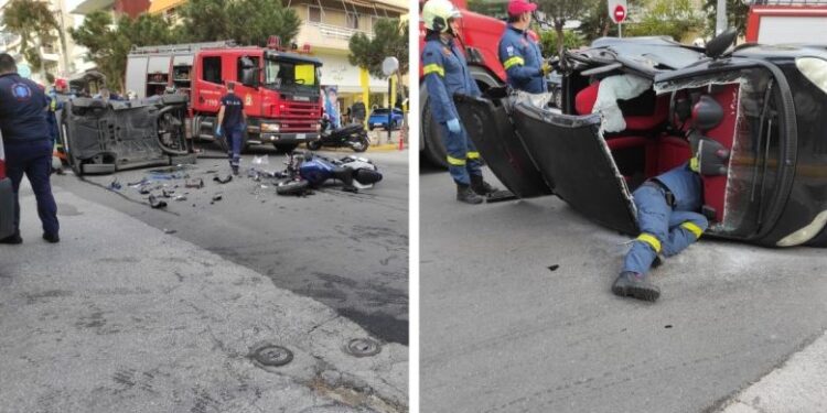 Alldaynews.gr Φρικτό τροχαίο στον Άλιμο: Οδηγός μηχανής ανασύρθηκε νεκρός μέσα από το Smart με το οποίο είχε συγκρουστεί!