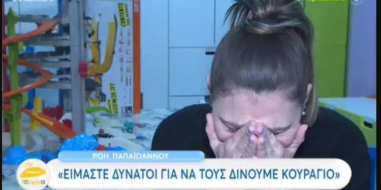 Κατέρρευσε μπροστά στην κάμερα του Mega για τη μάχη της κόρης της με τον καρκίνο[video]