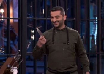 Χαμός στο Masterchef: Ο Λεωνίδας Κουτσόπουλος τράβηξε… μαχαίρι-Τι είπαν για την γυναίκα του