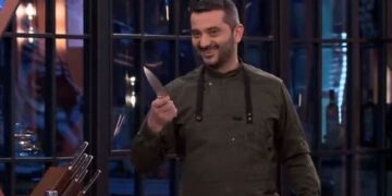 Alldaynews.gr Χαμός στο Masterchef: Ο Λεωνίδας Κουτσόπουλος τράβηξε… μαχαίρι-Τι είπαν για την γυναίκα του