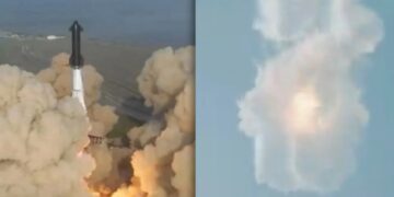 Εξερράγη το Starship της SpaceX του Έλον Μασκ, λίγα λεπτά μετά την εκτόξευσή του[video]