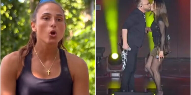 Φρίκαρε η Ασημίνα: Χαμός με Δάντη – Γιαγκούση, φιλήθηκαν στο στόμα στον αέρα του J2US[video]