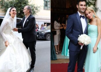 Άννα Πρέλεβιτς-Νικήτας Νομικός: Οι πρώτες εικόνες του παραμυθένιου γάμου τους!