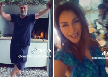 To πρωτομαγιάτικο μπάρμπεκιου Βανδή – Μπισμπίκη: «Γεια σου ψήστη μου!»