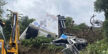 Alldaynews.gr Φρικτό τροχαίο: Νεκρός 54χρονος οδηγός σε εκτροπή νταλίκας σε Εθνική Οδό