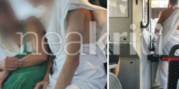 Alldaynews.gr Κρήτη: Τουρίστες μπήκαν στο λεωφορείο ντυμένοι… αρχαίοι Έλληνες!