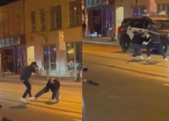 Φρίκη: Μαστίγωσε στη μέση του δρόμου έναν άνδρα με φίδι μετά από καβγά[video]