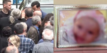 Κηδεία βρέφους στην Άρτα: Λιποθύμησε ο πατέρας όταν αντίκρισε το φέρετρο-«Θα μείνουμε δυνατοί, εγώ θα σε στηρίξω»[video]