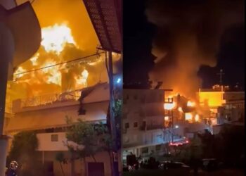 Παρανάλωμα του πυρός έγινε διαμέρισμα – Με εγκαύματα ο ένοικος, τρομακτικό το μέγεθός της (φωτο, video)