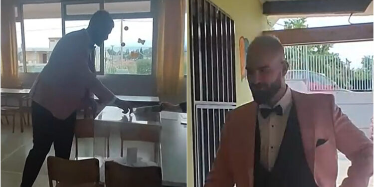 Εκλογές 2023: Πήγε πρώτα να ψηφίσει και μετά πήγε στην εκκλησία να παντρευτεί![video]