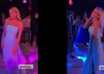 Χάζεψαν όλοι στην πίστα – Ο χορός της Δούκισσας Νομικού στο γλέντι του γάμου του αδερφού της, Νικήτα[video]