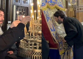 Alldaynews.gr Στη Μητρόπολη για να προσκυνήσει την εικόνα «Άξιον Εστί» ο πατήρ Αντώνιος – «Αθώος» (φωτο, video)