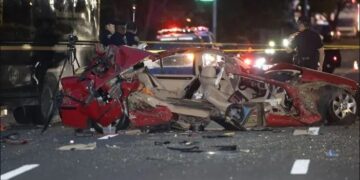 Τραγωδία: Διαλύθηκε η BMW που οδηγούσε 16χρονος – Νεκpή μία 14χρονη σε τρομακτικό τροχαίο (φωτο, video)